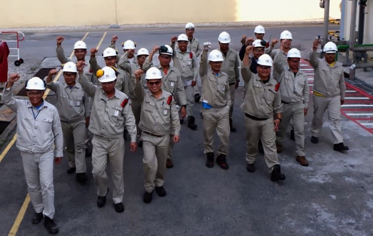 มุ่งมั่นสร้างให้เป็นสถานประกอบกิจการที่มีความปลอดภัย